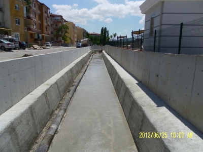 Channel Construction in Municipality of Golbasi